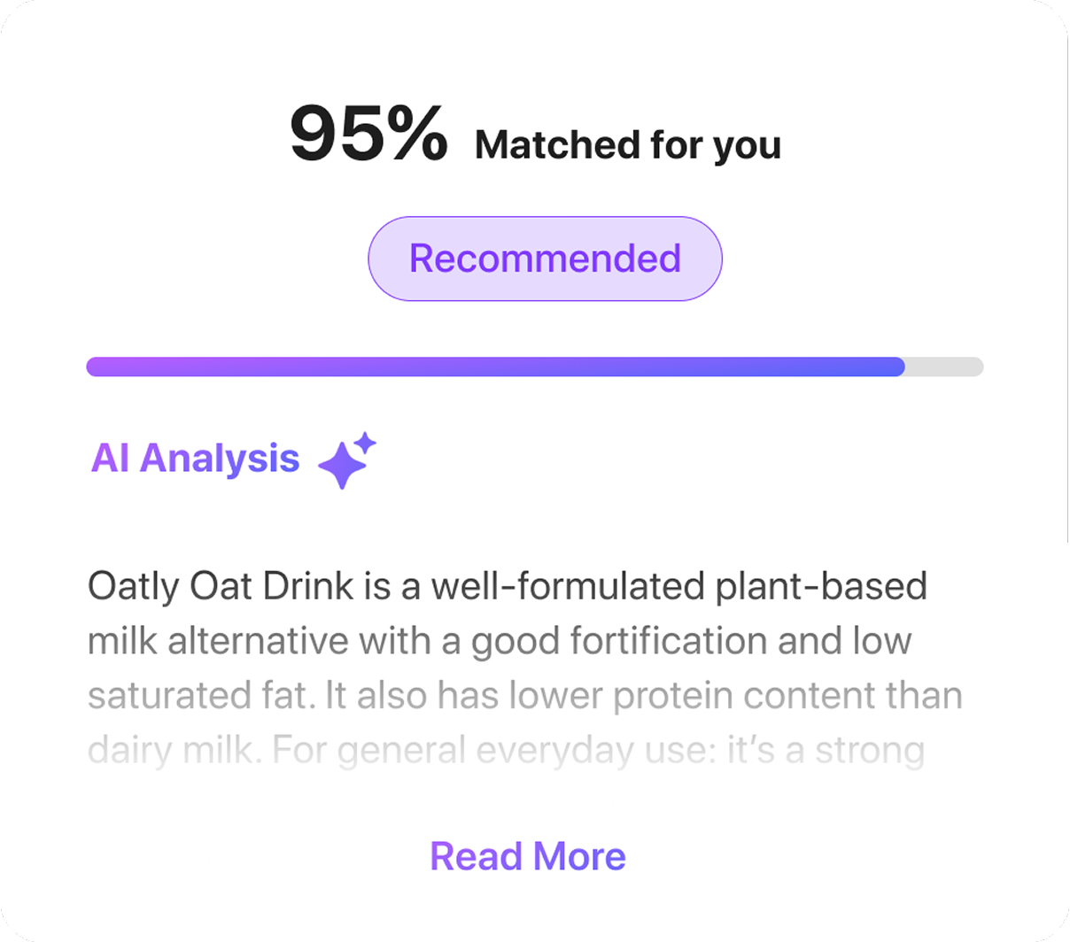 AI insight preview